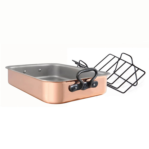 Mauviel copper roasting pan - mauviel,