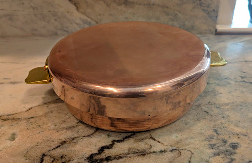Mauviel 5mm copper - 2.5mm, tin-lined